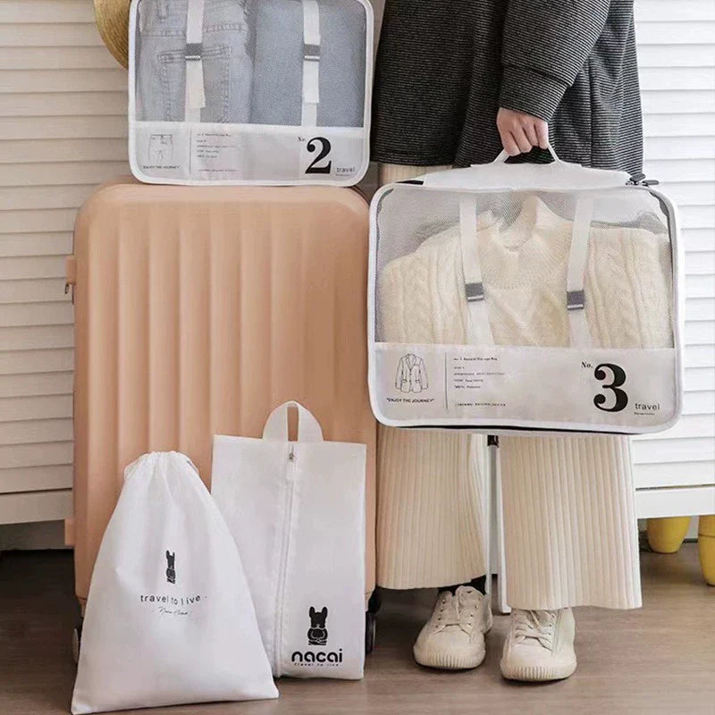 Travel Packing Organizer Set