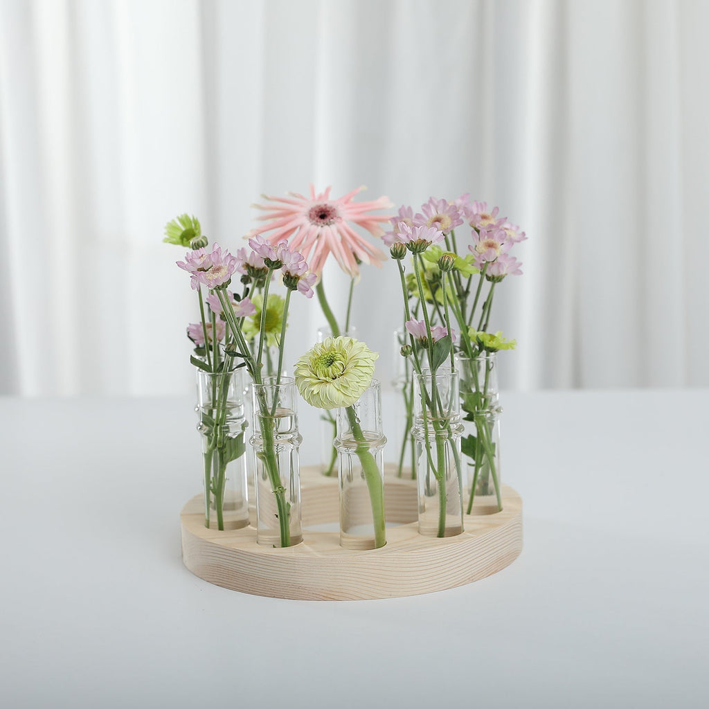 Creative Wooden Tulip Vase