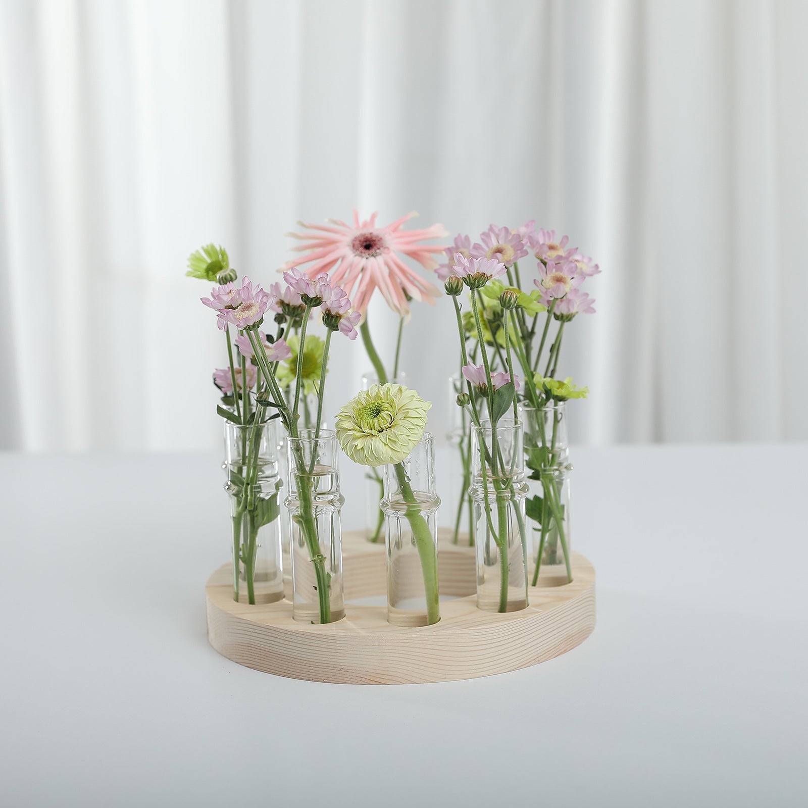 Creative Wooden Tulip Vase