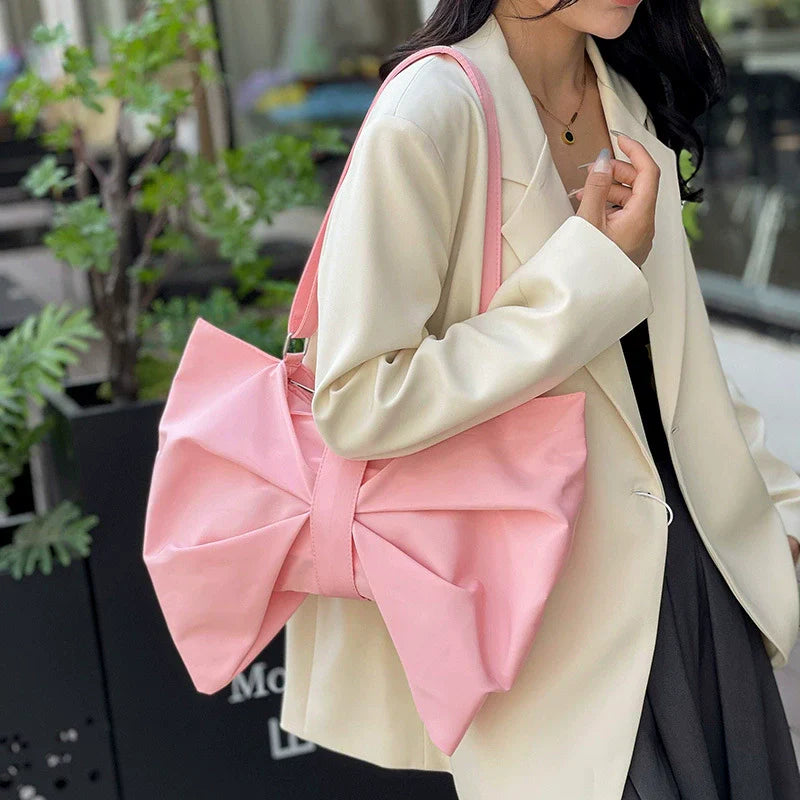 Elegant Ribbon Bow Bag