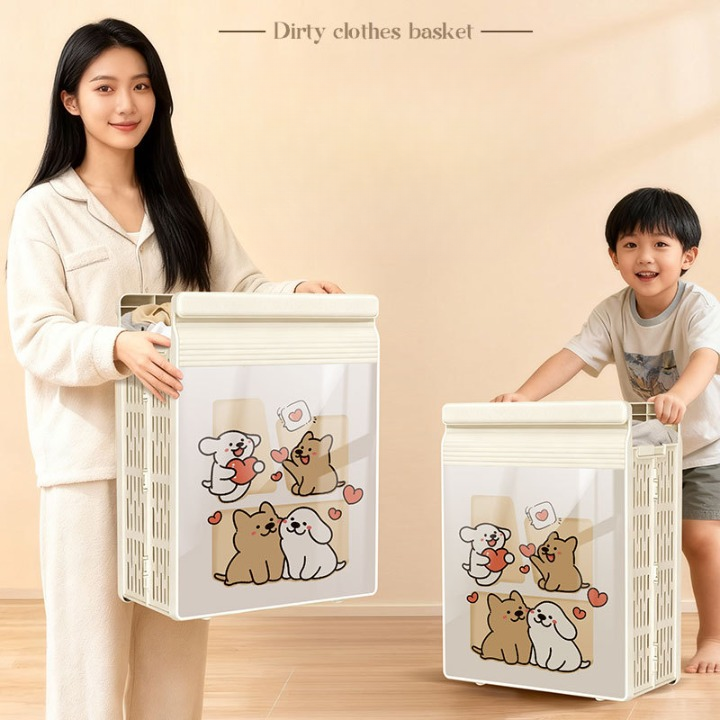 Bathroom Wall-mounted Laundry Basket