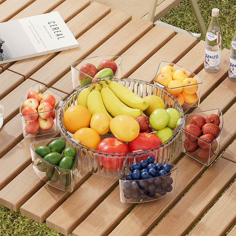 Transparent Rotating Organizer