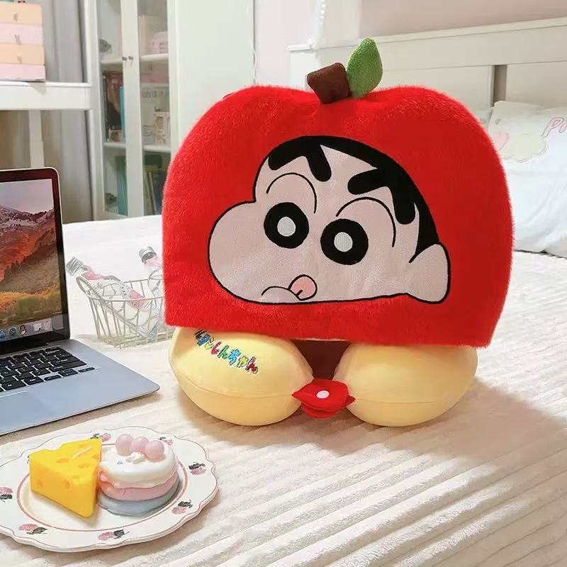 Shinchan Travel Pillow With Hood
