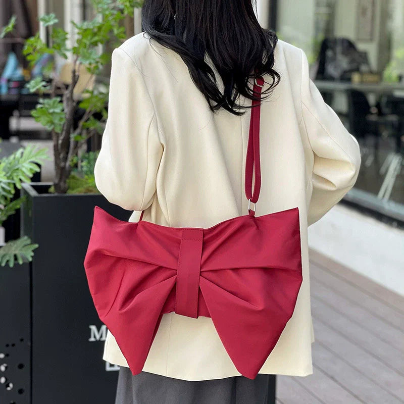 Elegant Ribbon Bow Bag