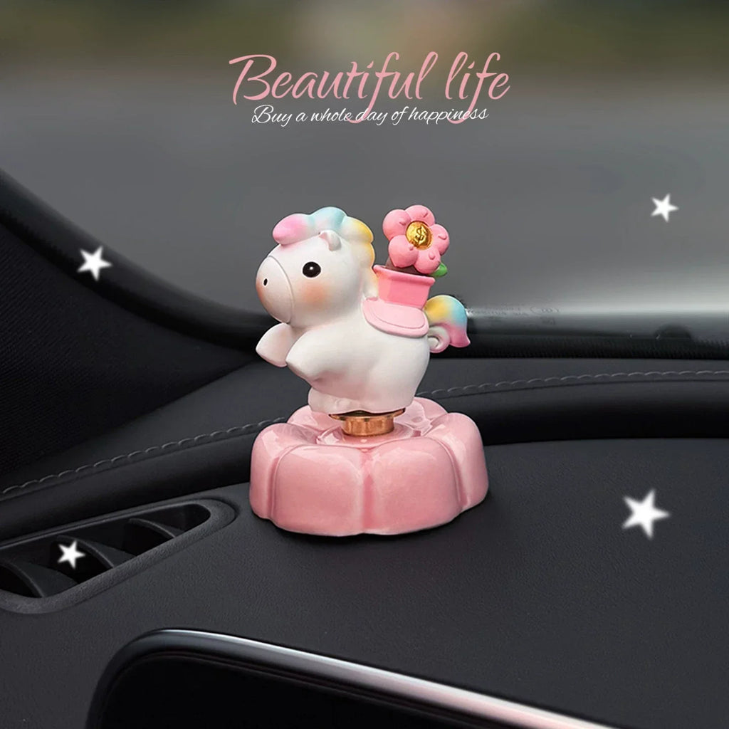 Spin Horse Car Ornament