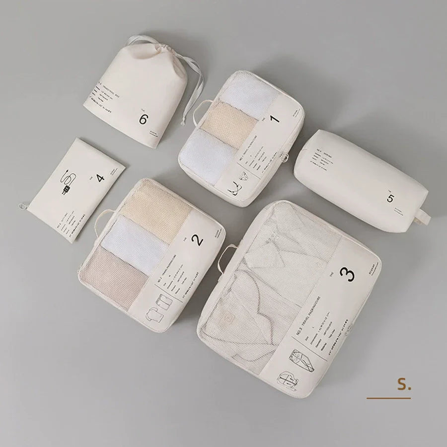 Travel Packing Organizer Set