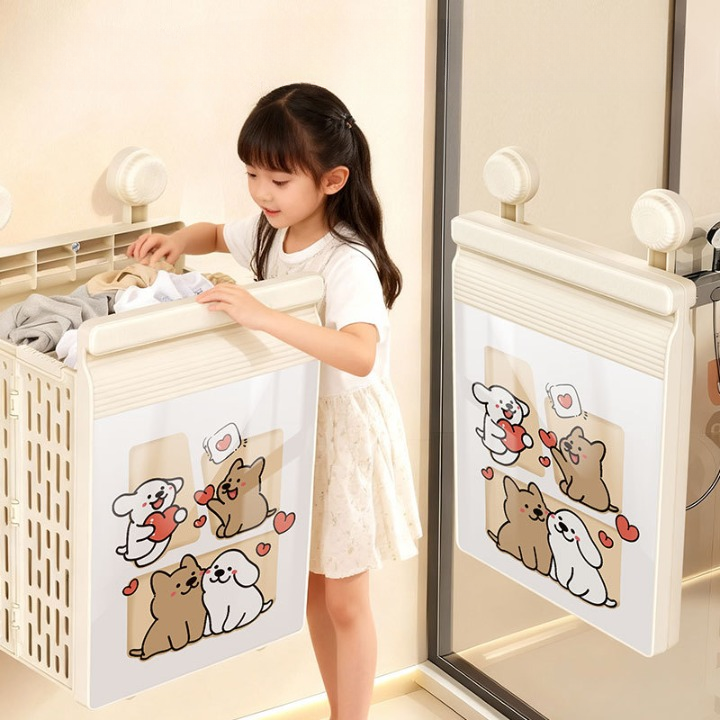 Bathroom Wall-mounted Laundry Basket