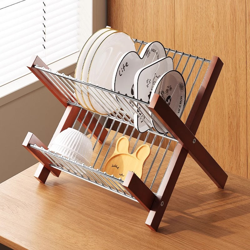 Foldable Dish Drying Rack
