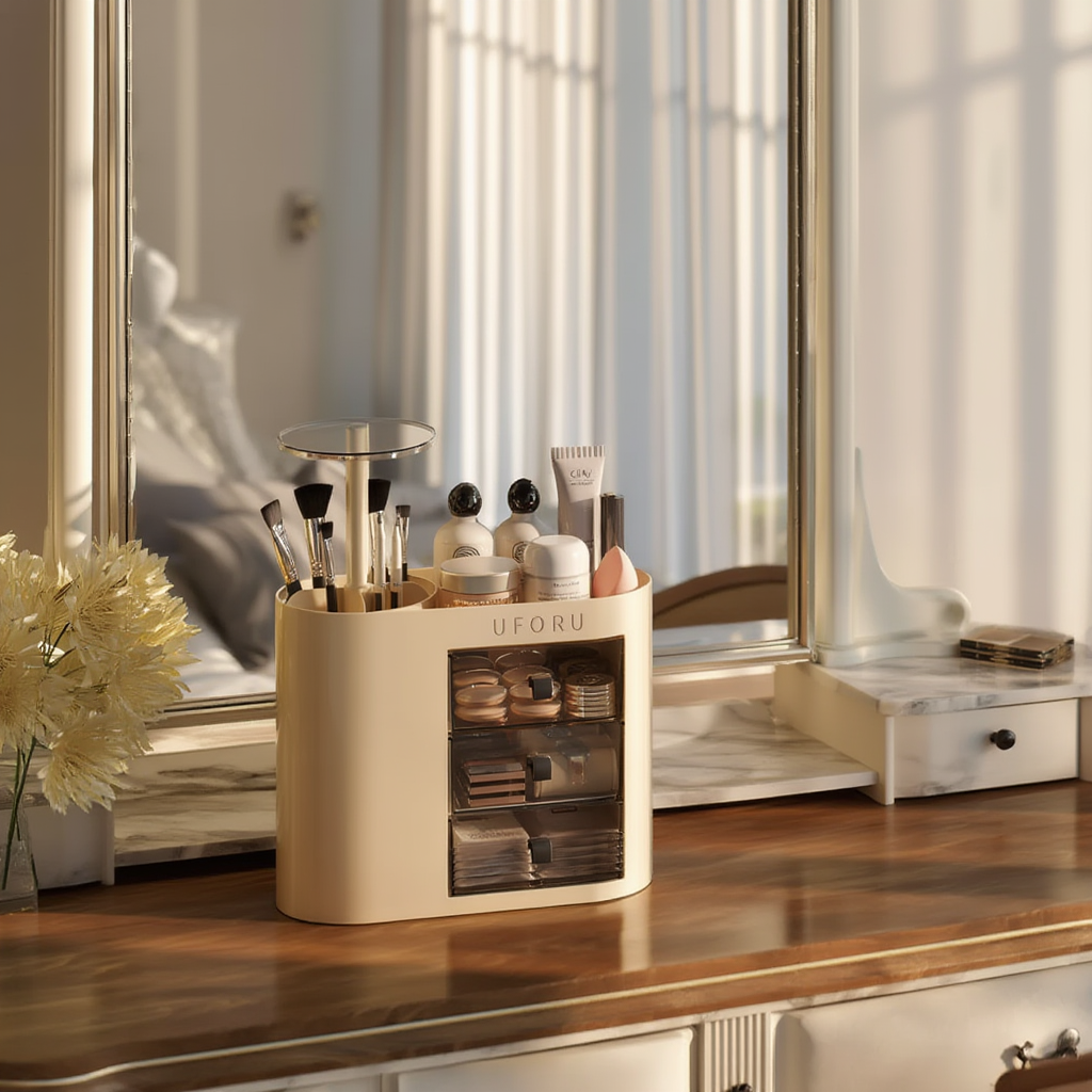 Elegant cosmetic organizer