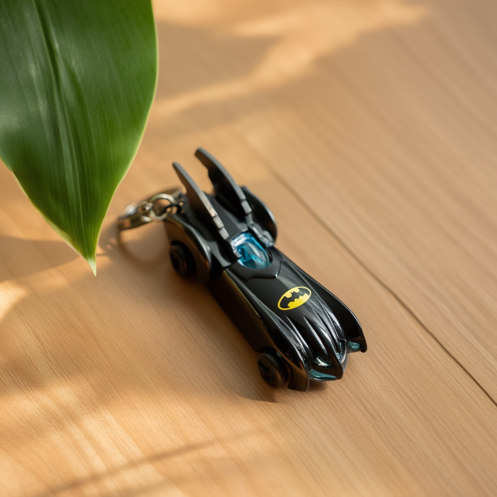 Batman Hotwheel Car Keychain