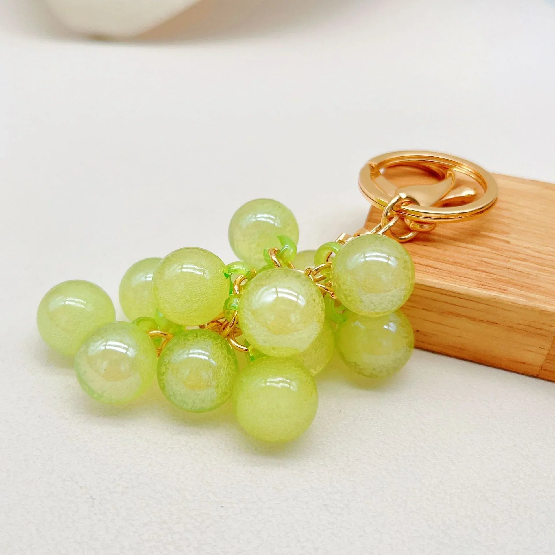 Grape Charm Keychain