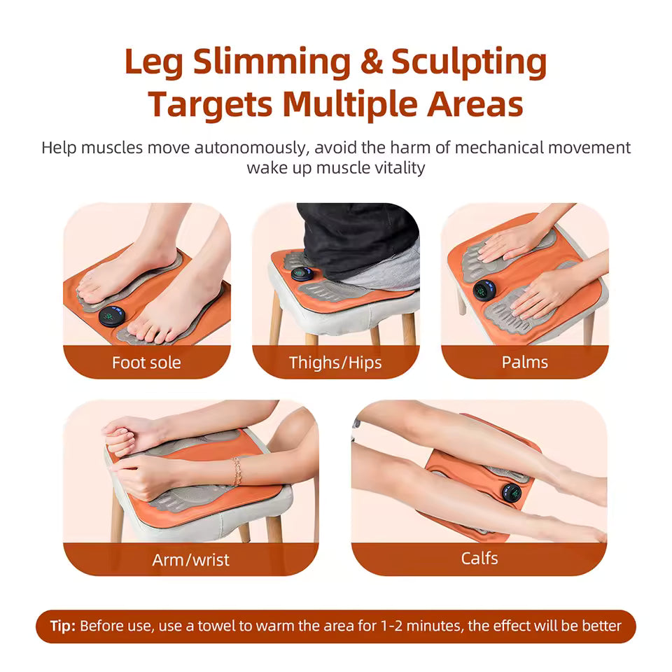 Foldable Electric Massage Mat