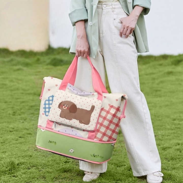 Colorful Travel Tote Bag