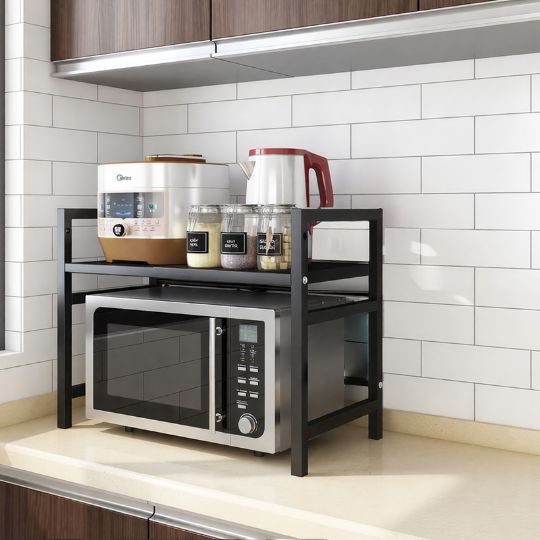 Extendable Microwave Oven Rack