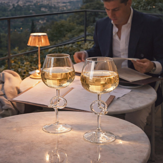 Elegant Knot Glasses