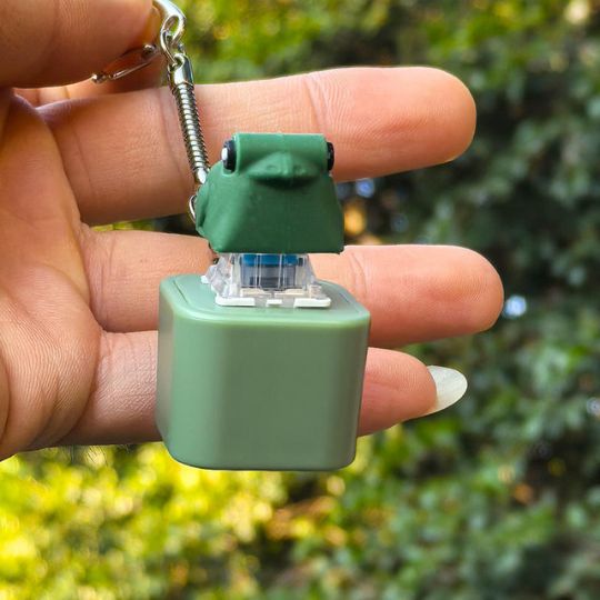 Rechargeable Frog Croaking Keychain