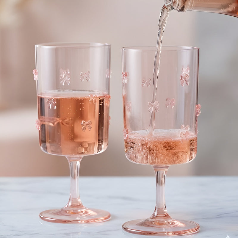 Crystal Bow Glasses