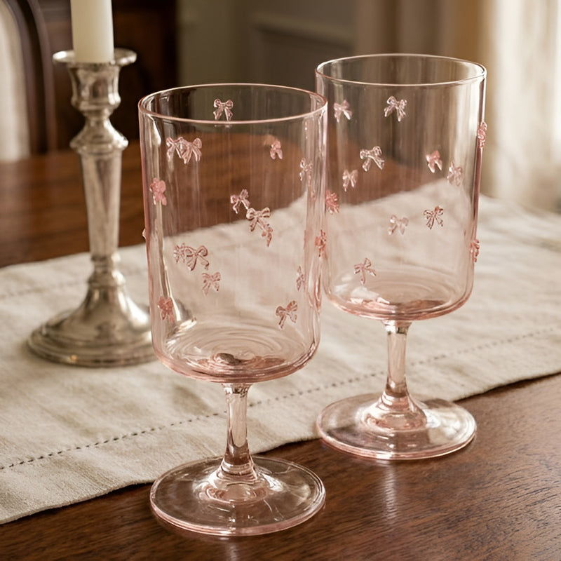 Crystal Bow Glasses