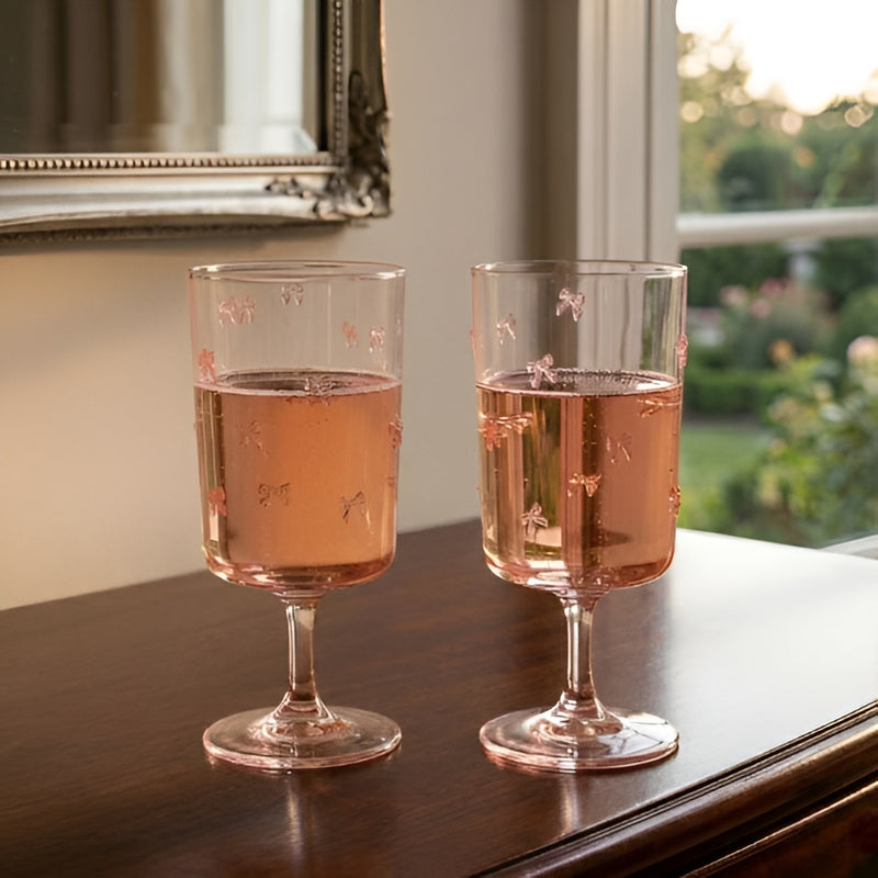Crystal Bow Glasses