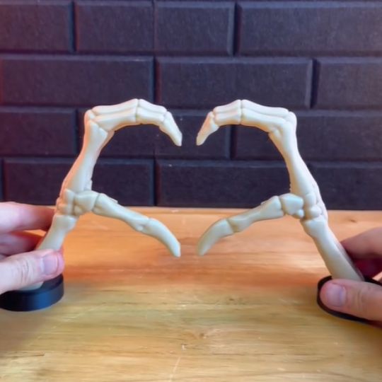 Skeleton Heart Frame