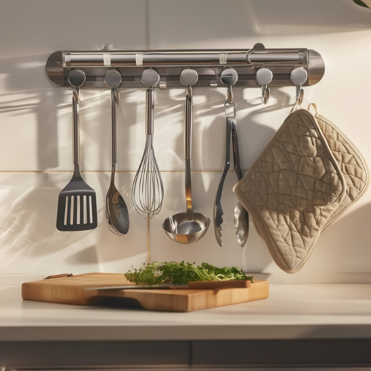 Foldable Wall Mount Hook Rack