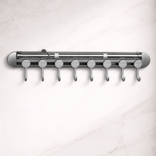 Foldable Wall Mount Hook Rack