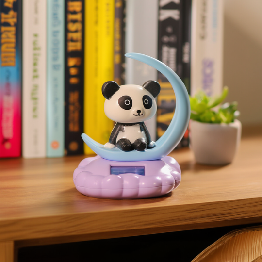 Solar Dancing Panda Ornament