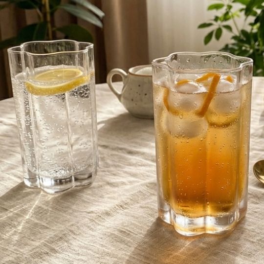 Elegant Blossom Glass