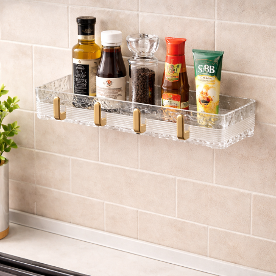 Crystal Gold Wall Organizer