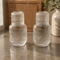 Bedside Glass Bottle Set