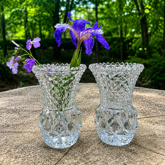 Mini Crystal Glass Vase