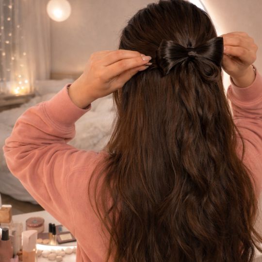 Chic Twist Hair Bow