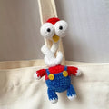 Crochet Mario Chicken Charm