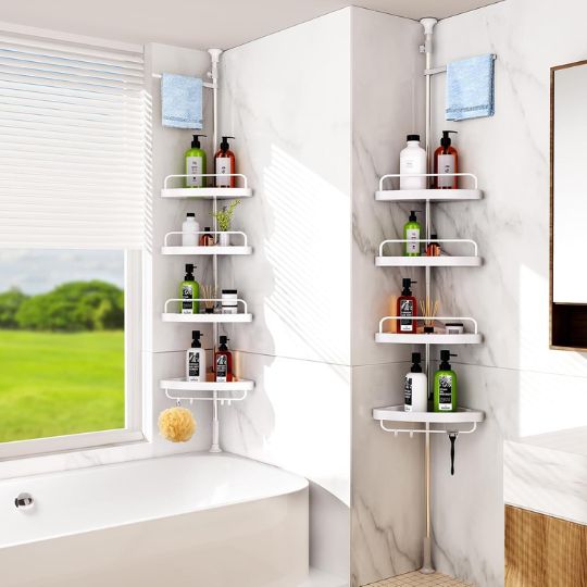 Adjustable Bathroom Storage Rack