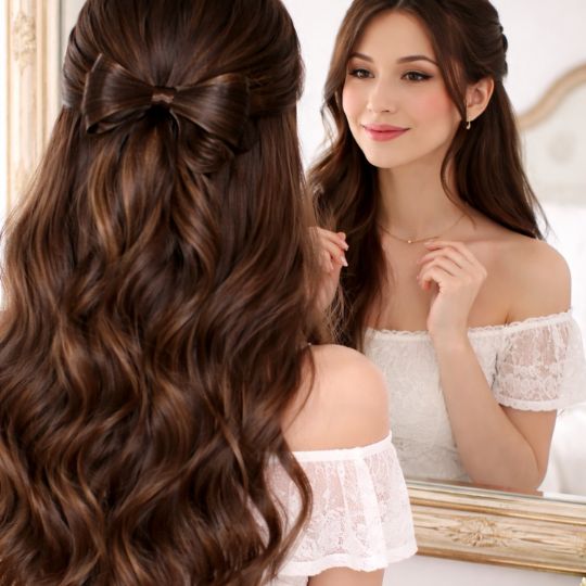 Chic Twist Hair Bow