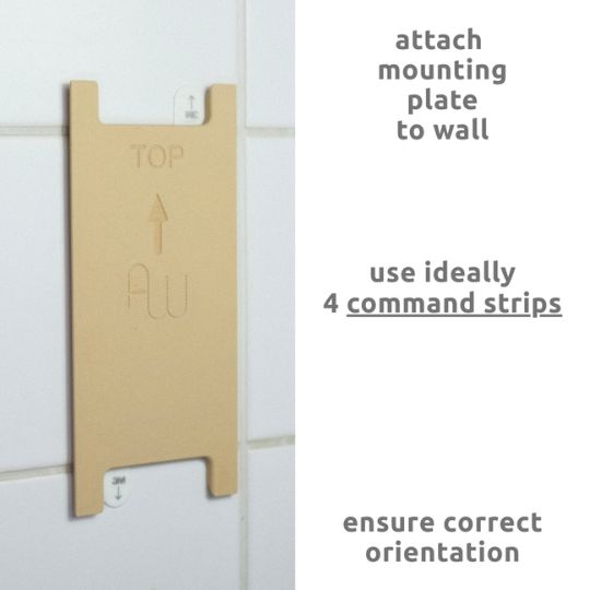Wall-Mounted Toothbrush Holder