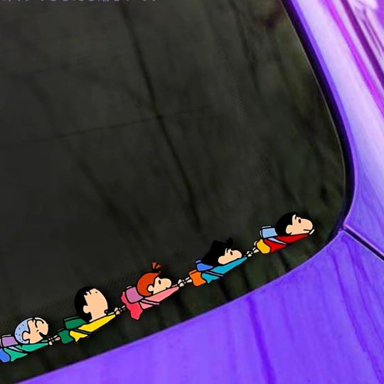Crayon Shin-chan Car Sticker