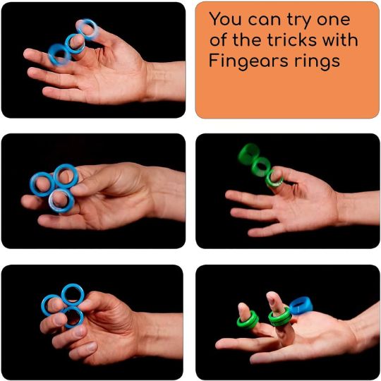 Fingears Magnetic Rings