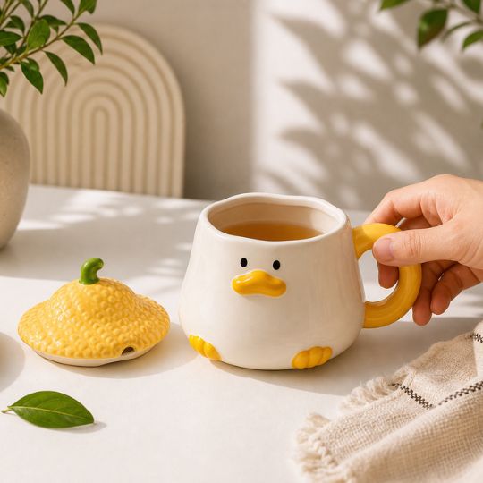 Acorn Duck Ceramic Mug