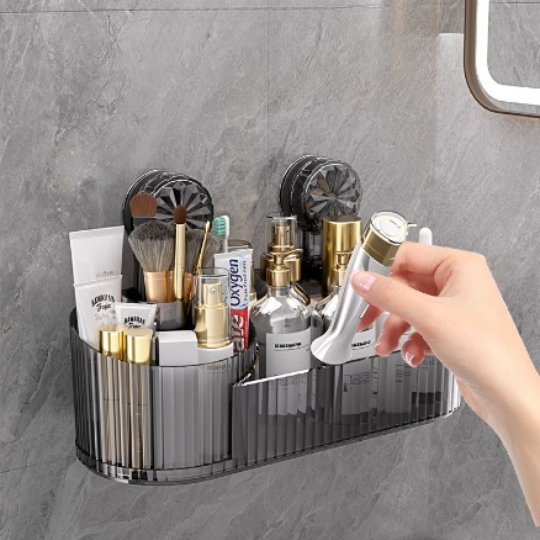 Rotating Storage Tray For Bathroom