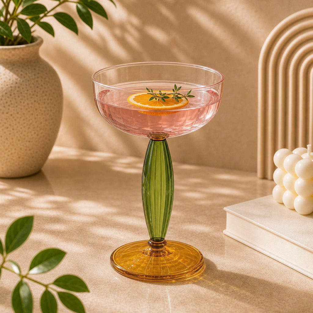 Tulip Stem Cocktail Glass