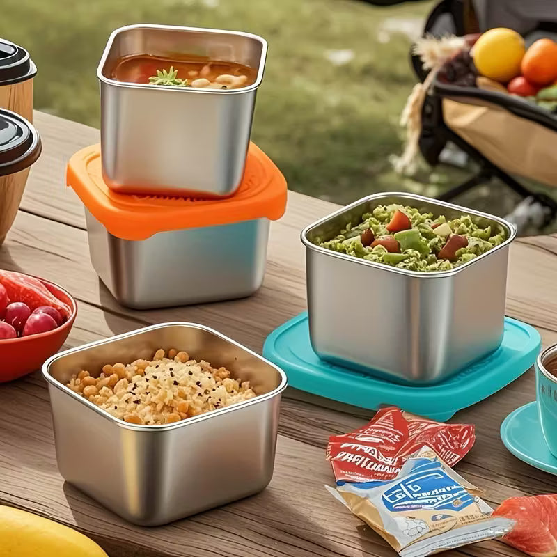 Mini Steel Food Containers