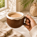 Coconut Shape Ceramic Mug