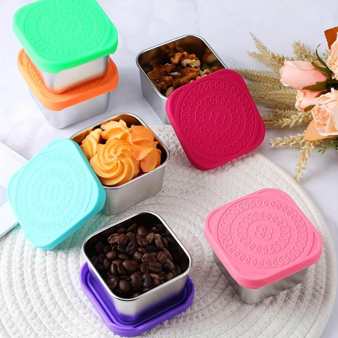 Mini Steel Food Containers