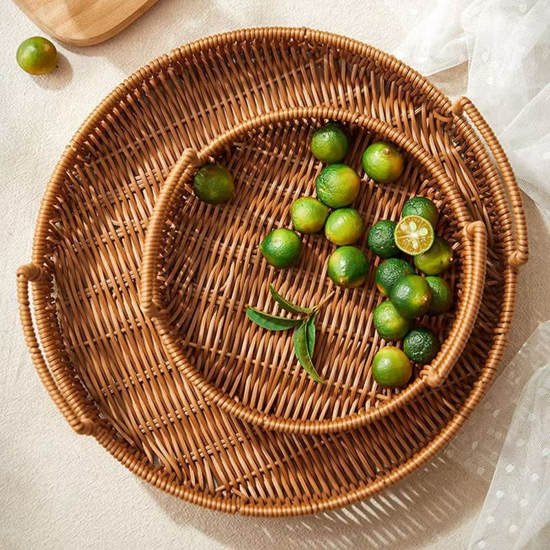 Woven Snack Trays