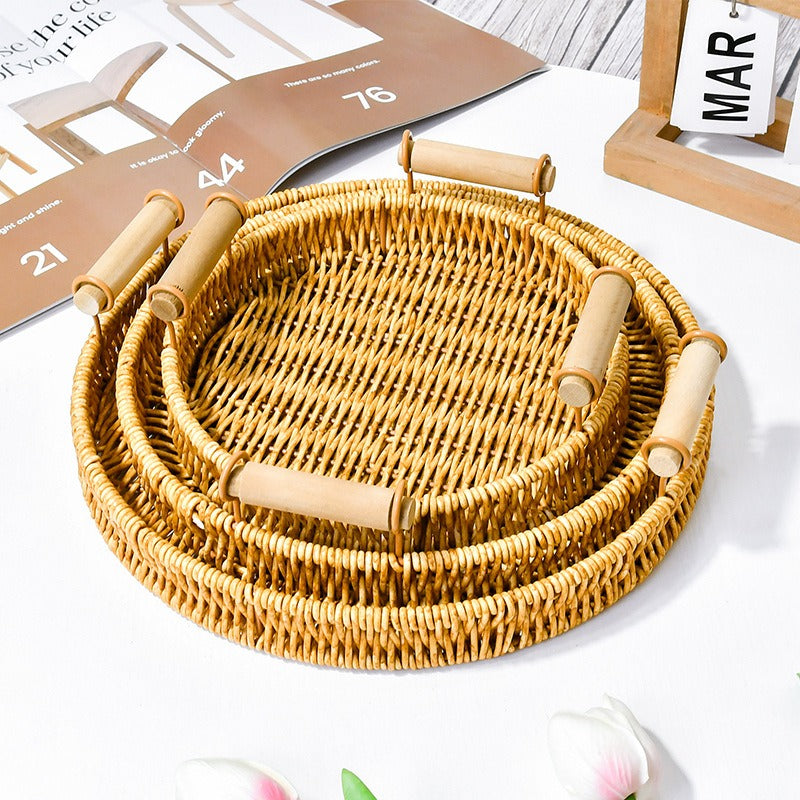 Woven Snack Trays