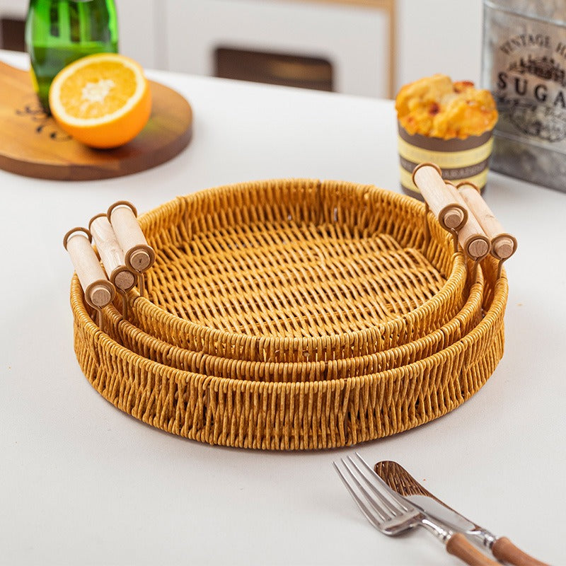 Woven Snack Trays