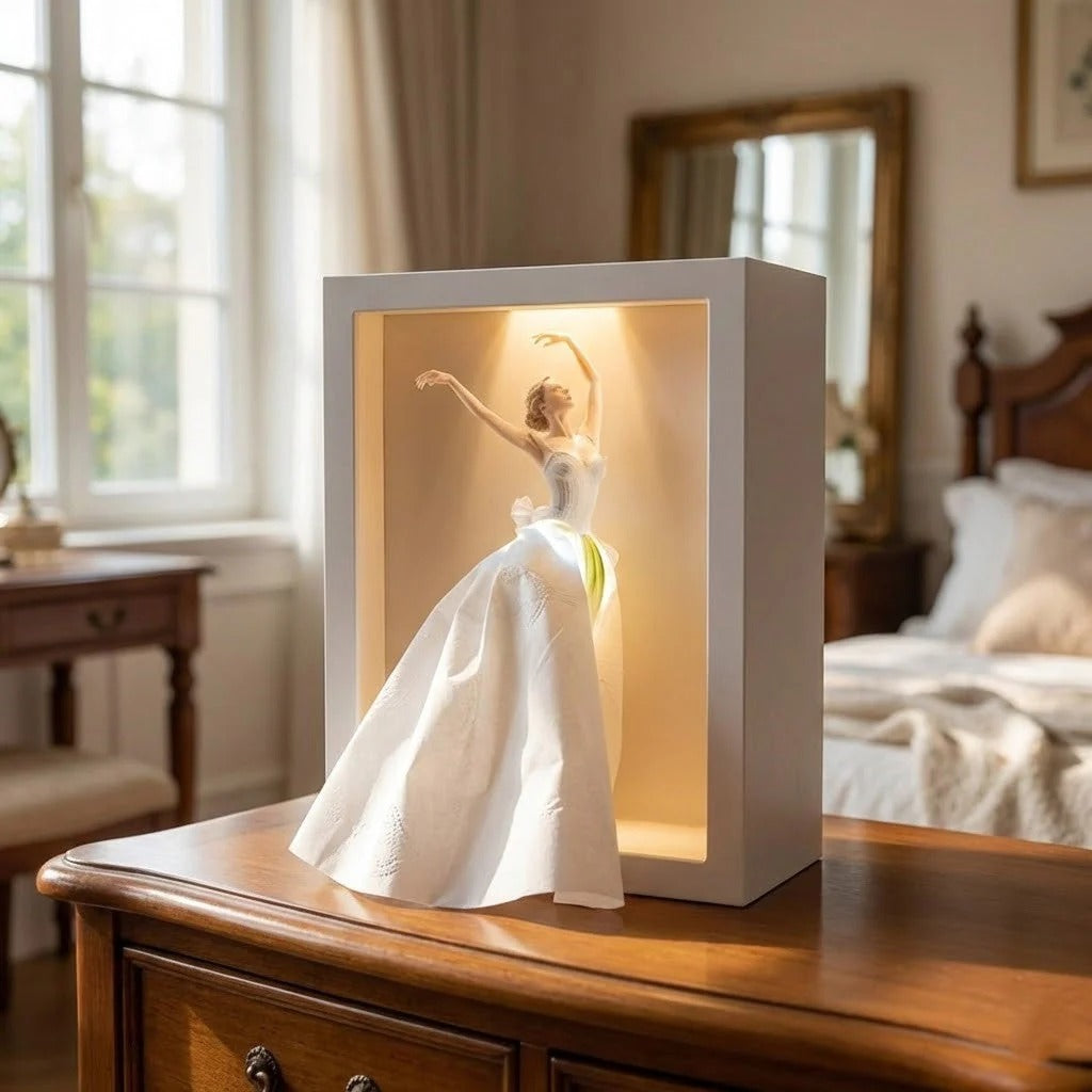 Ballerina Tissue Box
