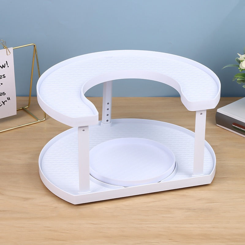 Double-Layer Rotating Rack