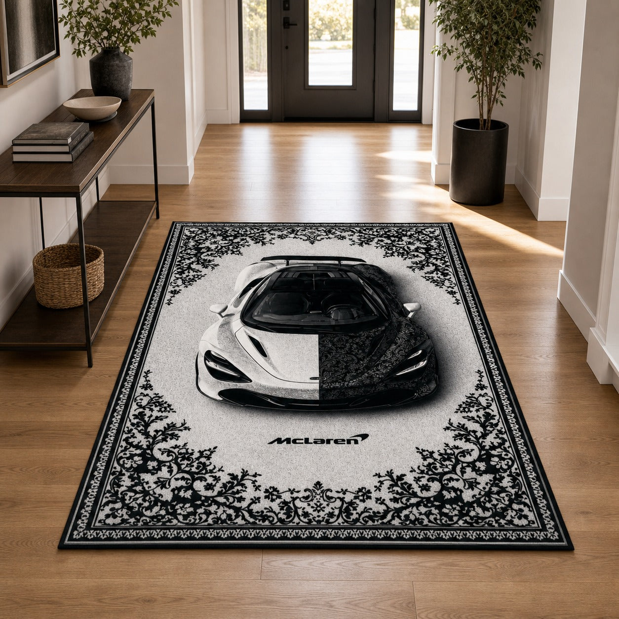 Luxury Car Logo Floor Mat (5 Feet x 7 Feet)